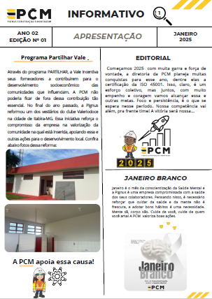 Você está visualizando atualmente CONEXÃO PCM – JANEIRO 2025